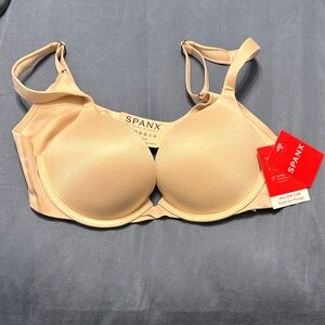 SPANX Women's Cream Pillow Cup Bra